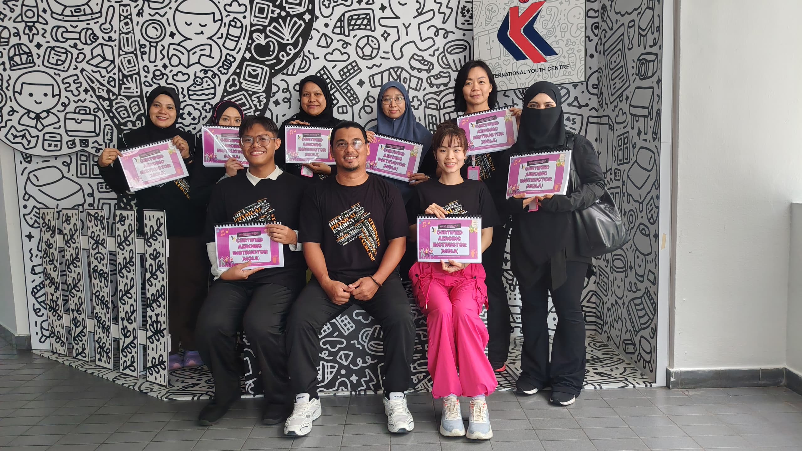 Certified Aerobic Instructor MoLA Course Successfully Held At IYC Cheras